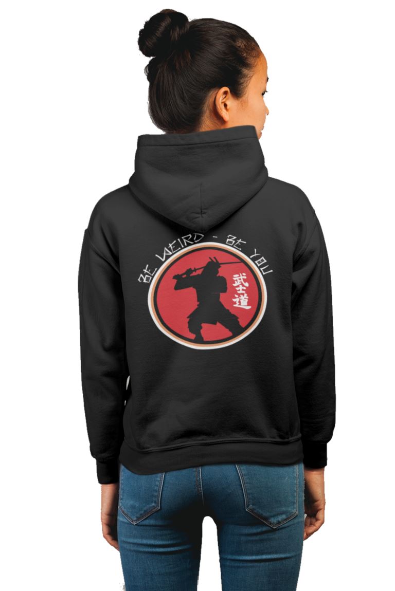 Warrior Hoodie - Fighting Stance - Weirdo 4 Life Hoodie Weirdo4Life 