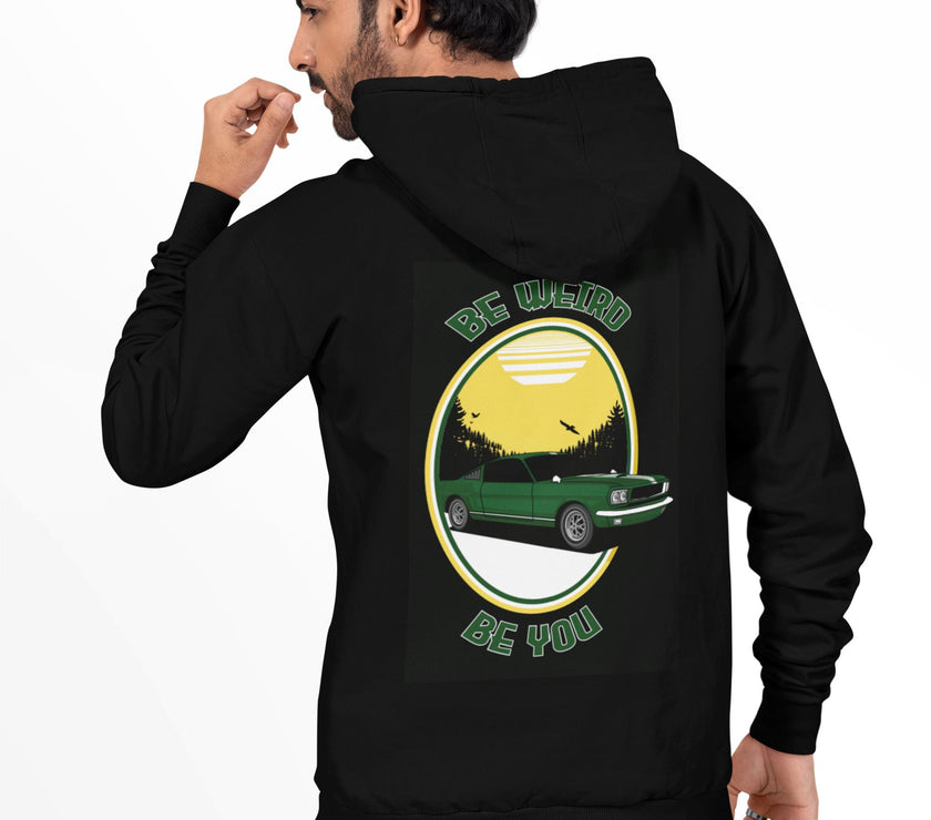 Classic Mustang Hoodie - Weirdo 4 Life Hoodie Weirdo4Life 