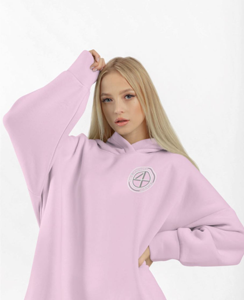 Cudloy - Weirdo 4 Life Hoodie Weirdo4Life M Light Pink 